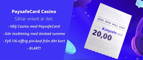 sverige paysafecard casino - paysafecard sverige